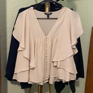 Express Cream Blouse